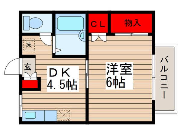 コリ－ド津田沼の物件間取画像